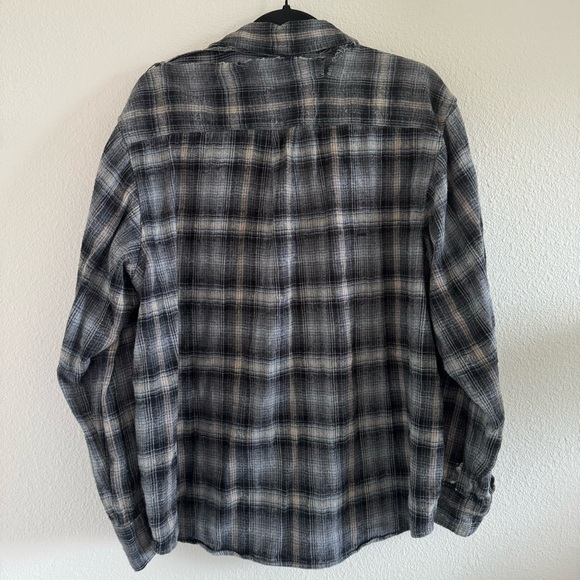 Urban Outfitters Reconstructed Vintage Distressed Flannel - Picture 4 of 5